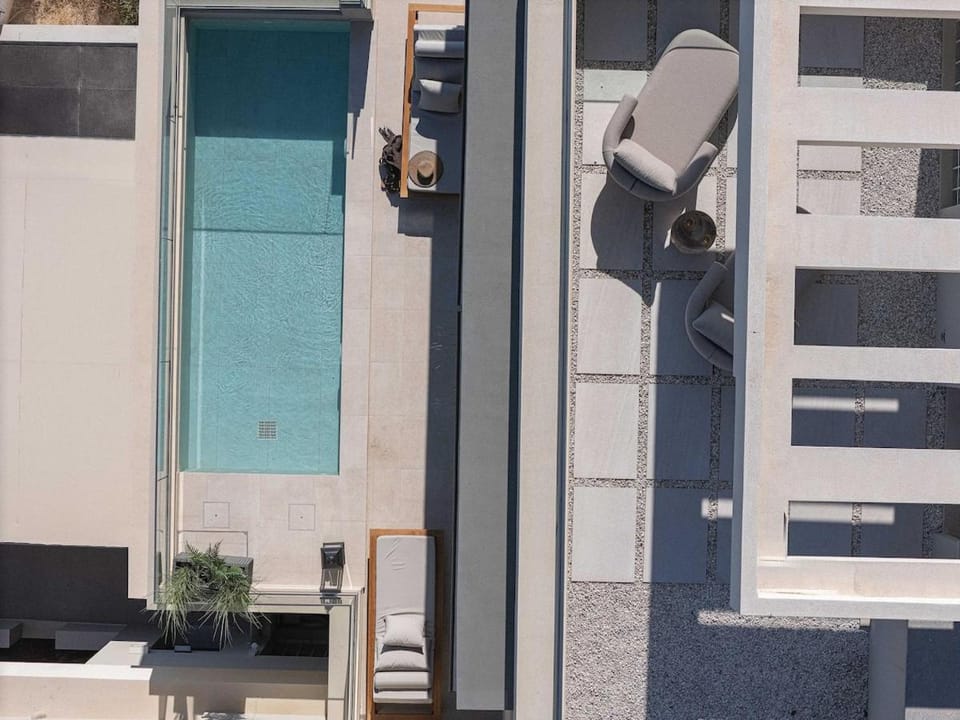 Property building, Patio, Day, View (from property/room), Balcony/Terrace, Swimming pool