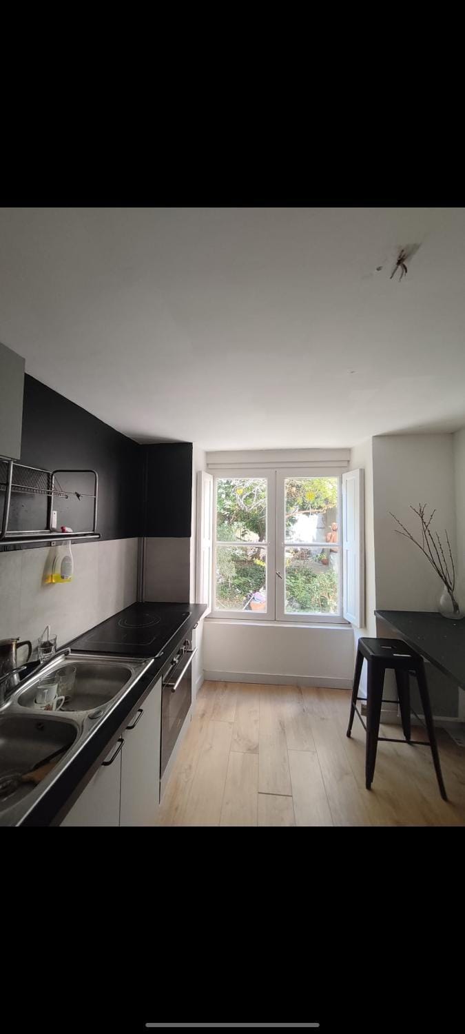 Garden, kitchen
