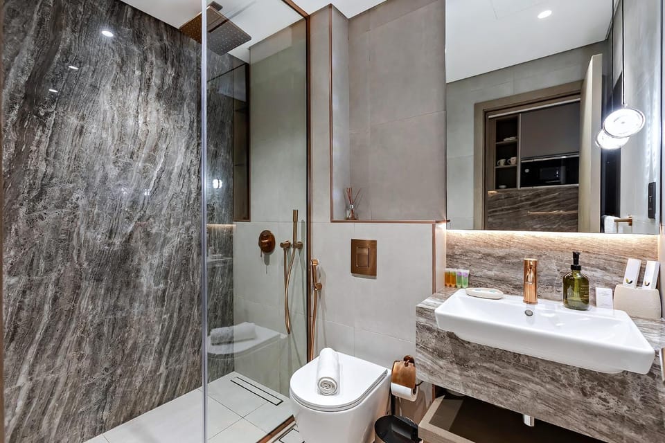 Stylish Studio with Balcony in JVC Apartment in Dubai