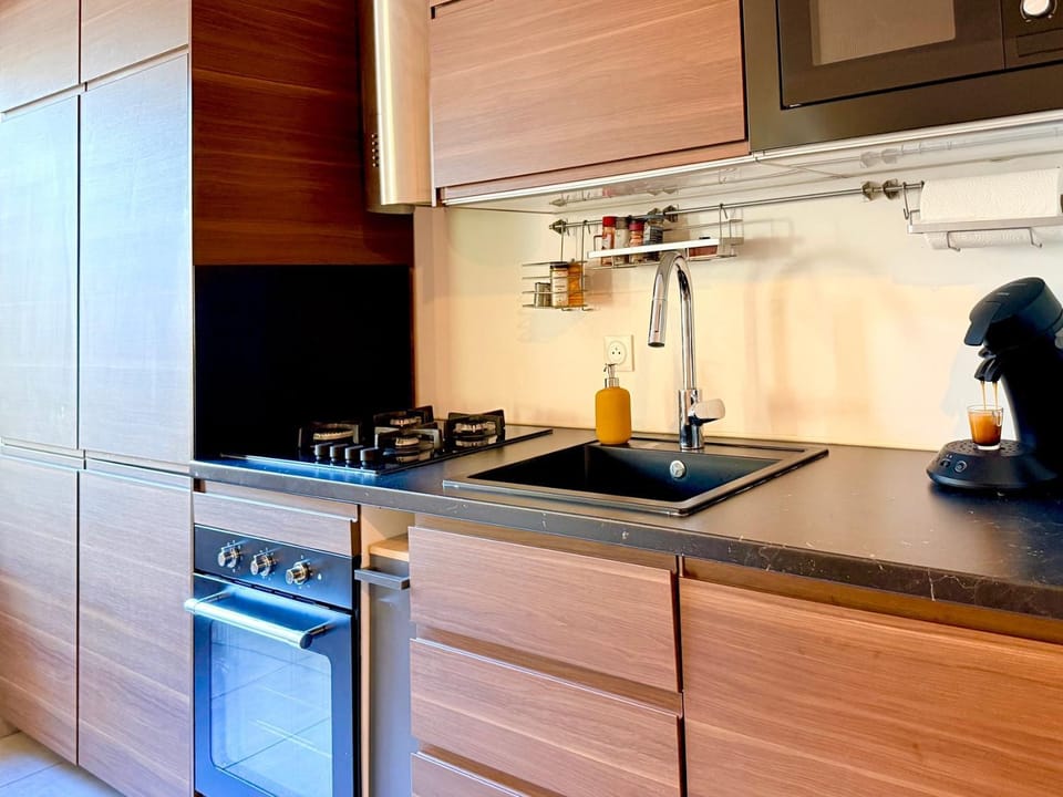 Le Carrare · Terrasse, TV connecté, Ventilateur Apartment in Villeurbanne