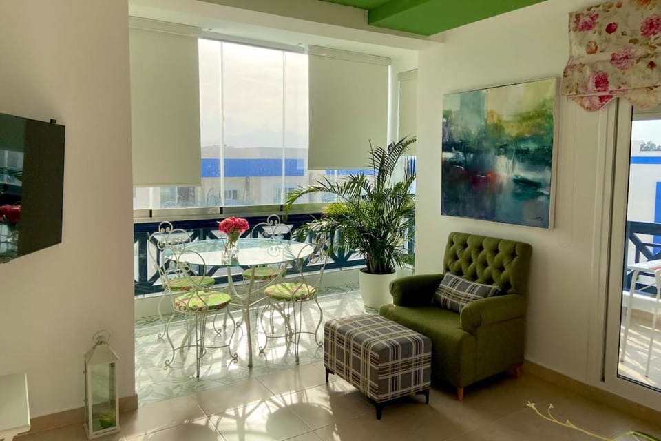 Sea View Apartement with Pool Acess in Martil Apartment in Tangier-Tétouan-Al Hoceima