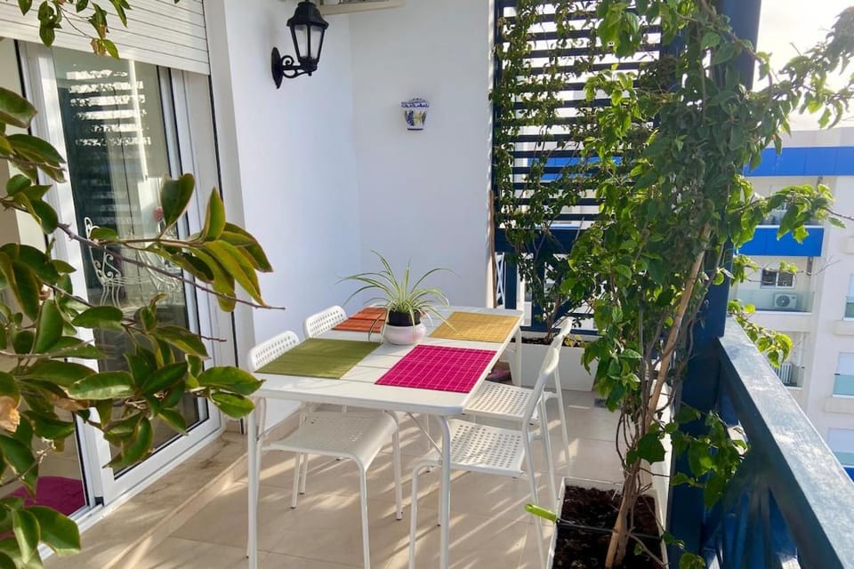 Sea View Apartement with Pool Acess in Martil Apartment in Tangier-Tétouan-Al Hoceima