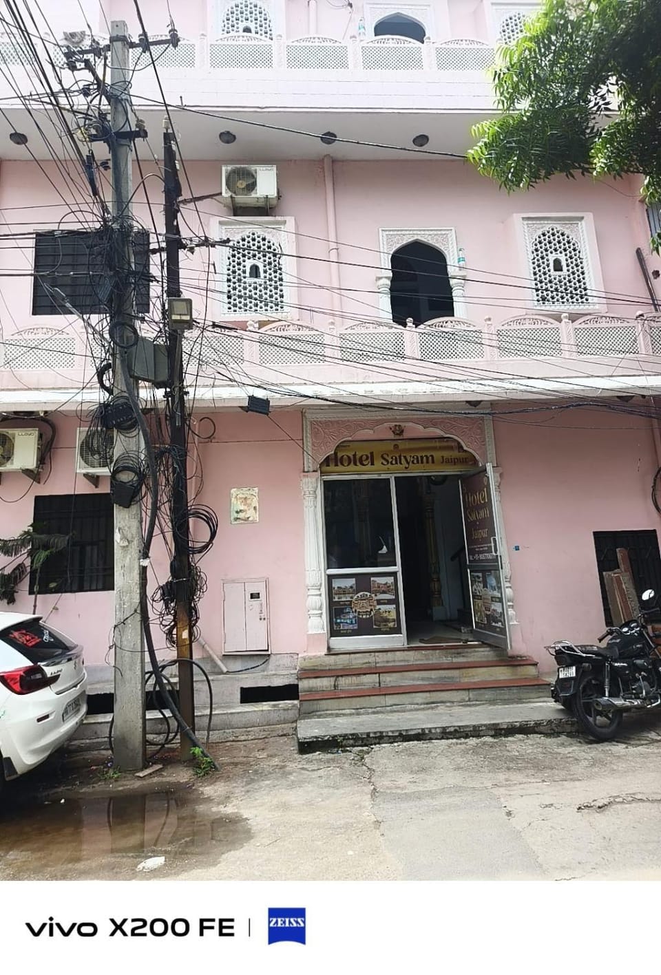 Property building, Street view, Parking