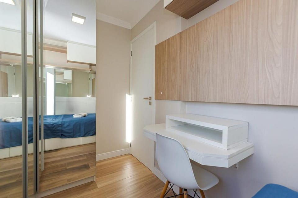Apto Familia com Maq de Lavar, Ar Cond e SmartTV Apartment in Curitiba