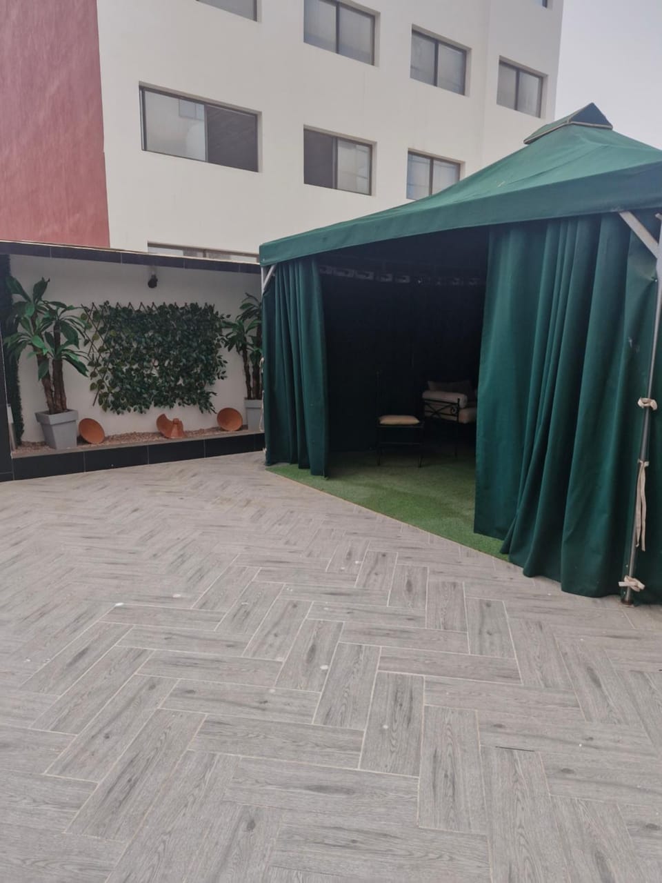 Inner courtyard view