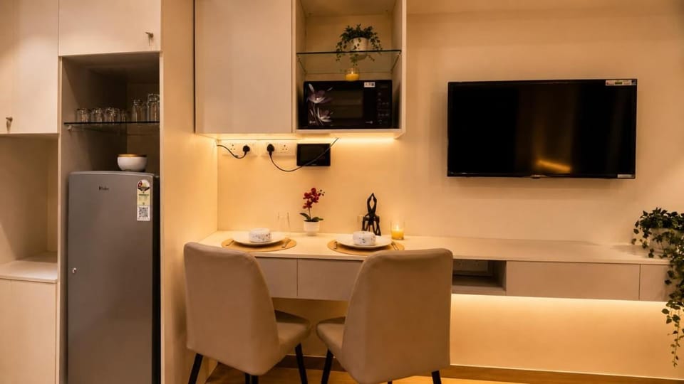 BlancHaus Stays - Sunset Studio I Viman Nagar I Near Pune Airport Apartment in Pune