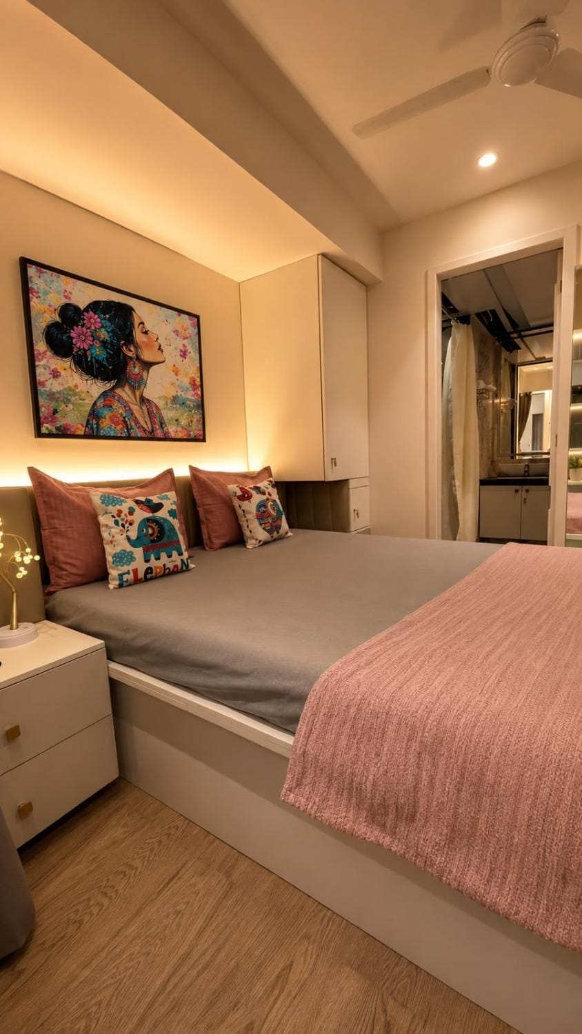 BlancHaus Stays - Sunset Studio I Viman Nagar I Near Pune Airport Apartment in Pune