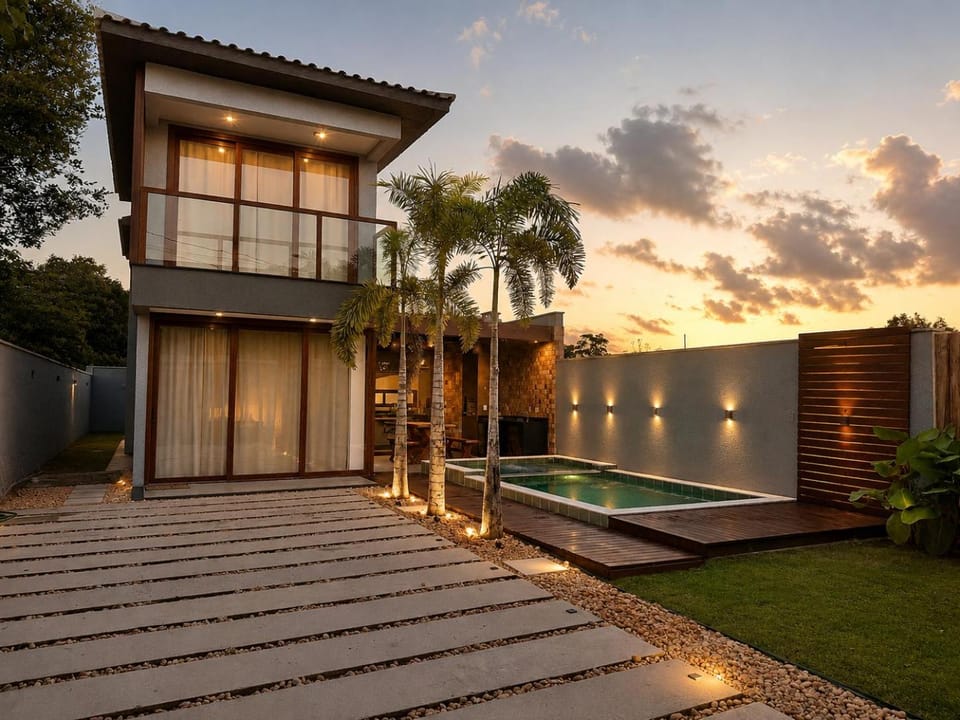 Facade/entrance, BBQ facilities, Balcony/Terrace, Swimming pool
