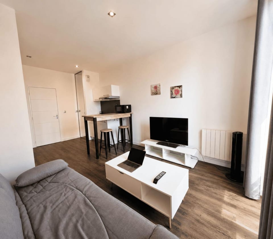 Studio with an unobstructed view in Lyon 3 Apartment in Villeurbanne