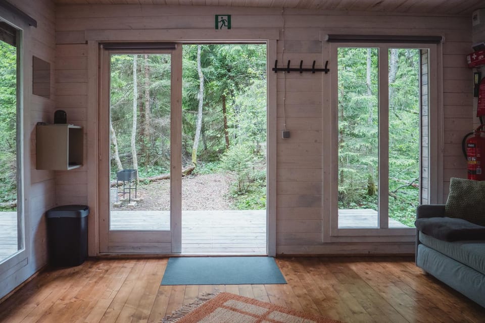 Private Forest Cabin Quiet Nature Stay for 3 Cabin in Estonia