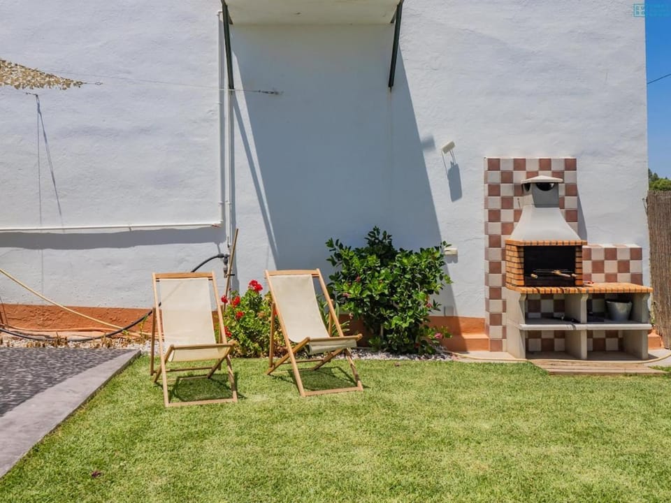 Patio, Spring, Day, BBQ facilities, Garden, sunbed
