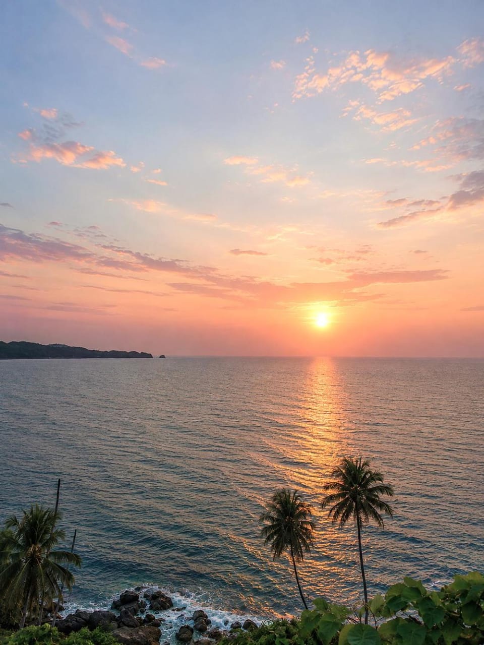 Nearby landmark, Natural landscape, Beach, Sea view, Sunrise, Sunset