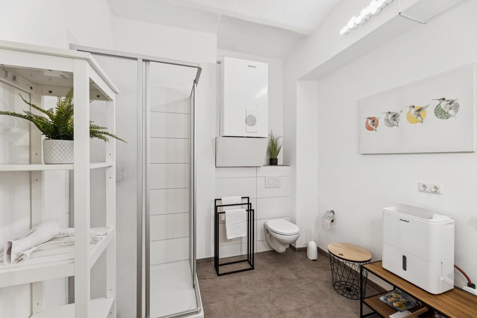 Shower, Toilet, Bathroom, towels