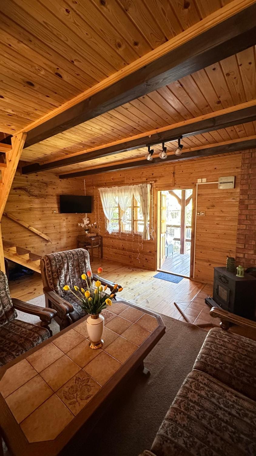 Drewniany domek nad jeziorem House in Poland