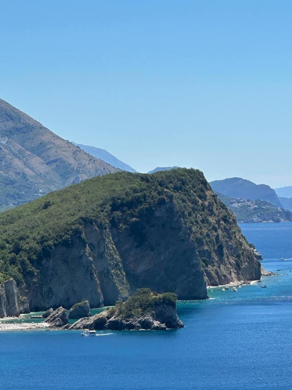 Top location views of Old Budva Adriatic Mogren Apartment in Budva
