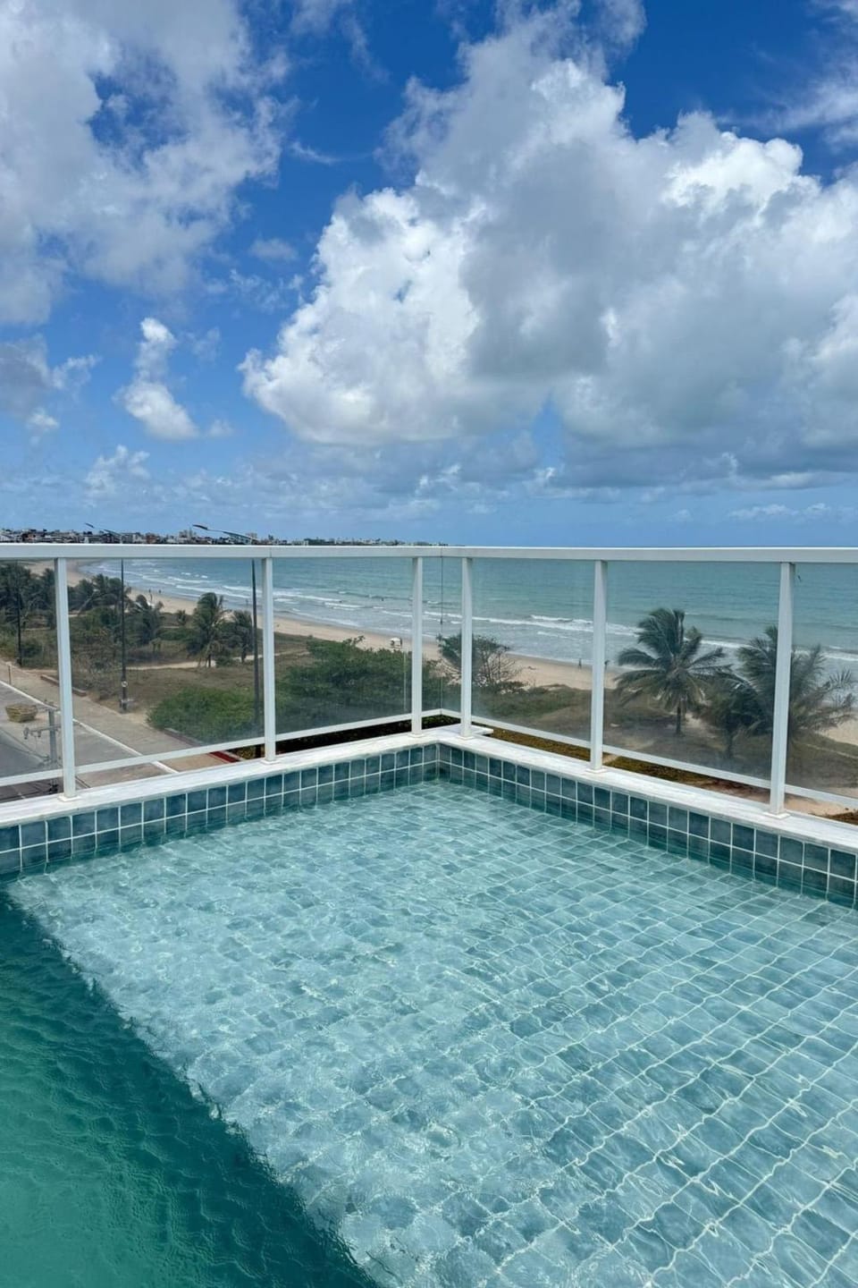 Day, Natural landscape, View (from property/room), Balcony/Terrace, Pool view, Sea view, Swimming pool
