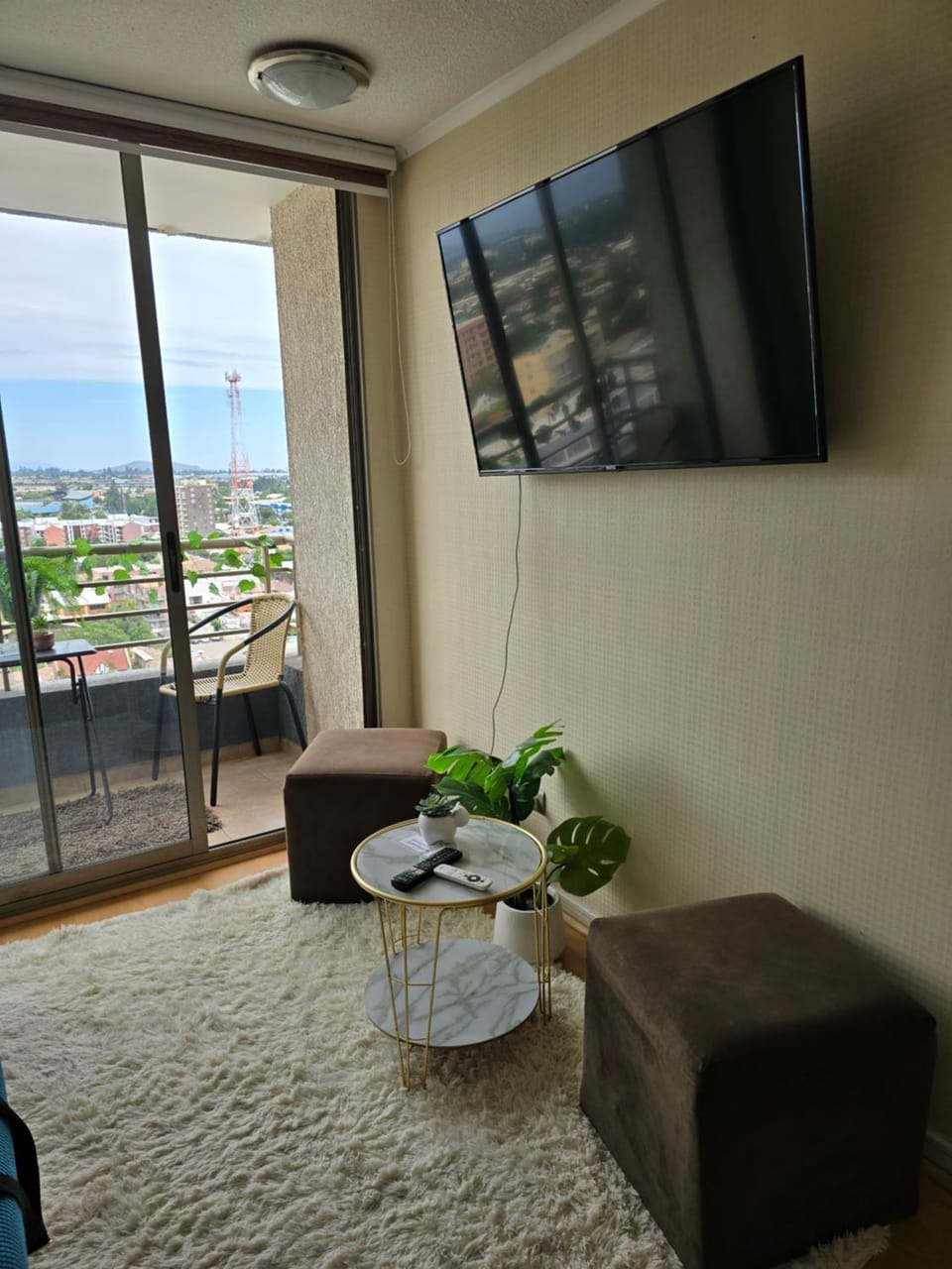 Excelente vista y ubicacion Departamento 2 dormitorios Familiar Apartment in Rancagua