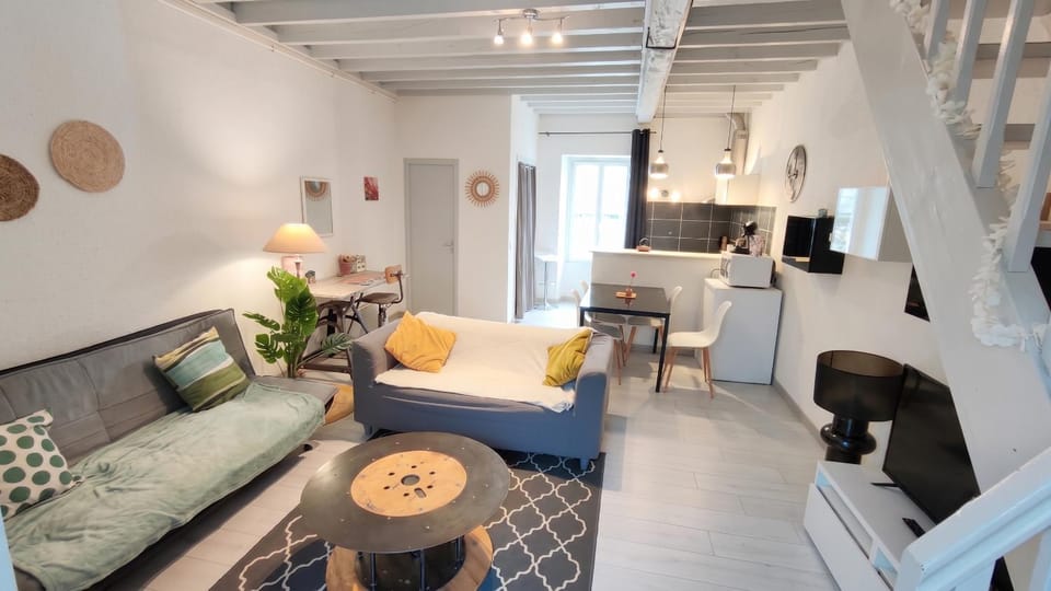 Cosy Lotus Quartz T2 - Centre - Place du Forail - Balcon et Parking gratuit dans la rue Apartment in Pau
