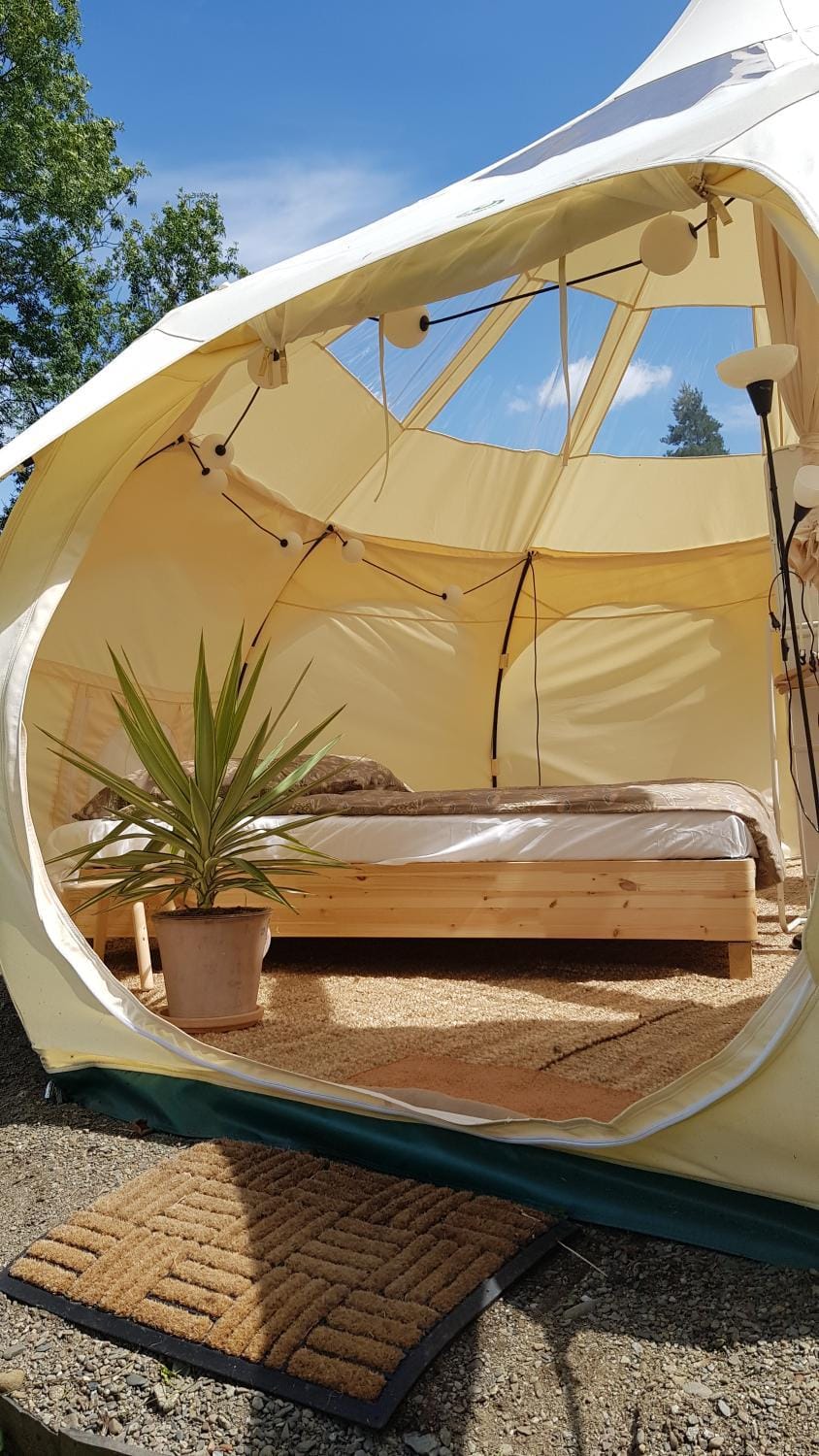 Old Mill Glamp Luxury tent in Czechia
