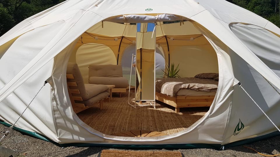 Old Mill Glamp Luxury tent in Czechia