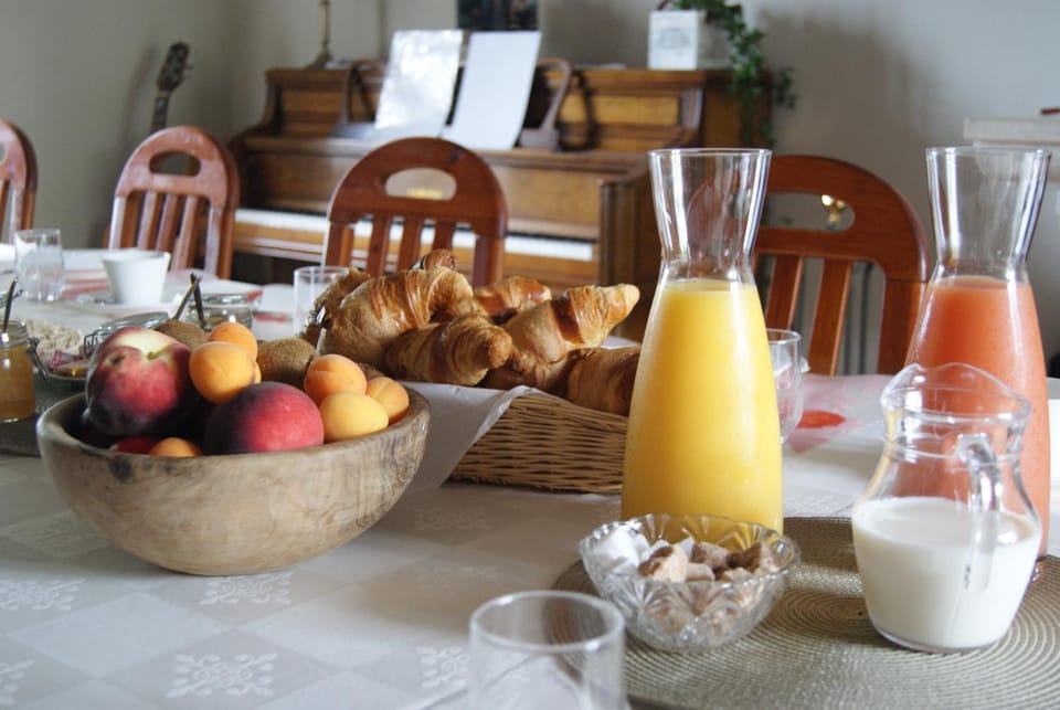 Food close-up, Continental breakfast