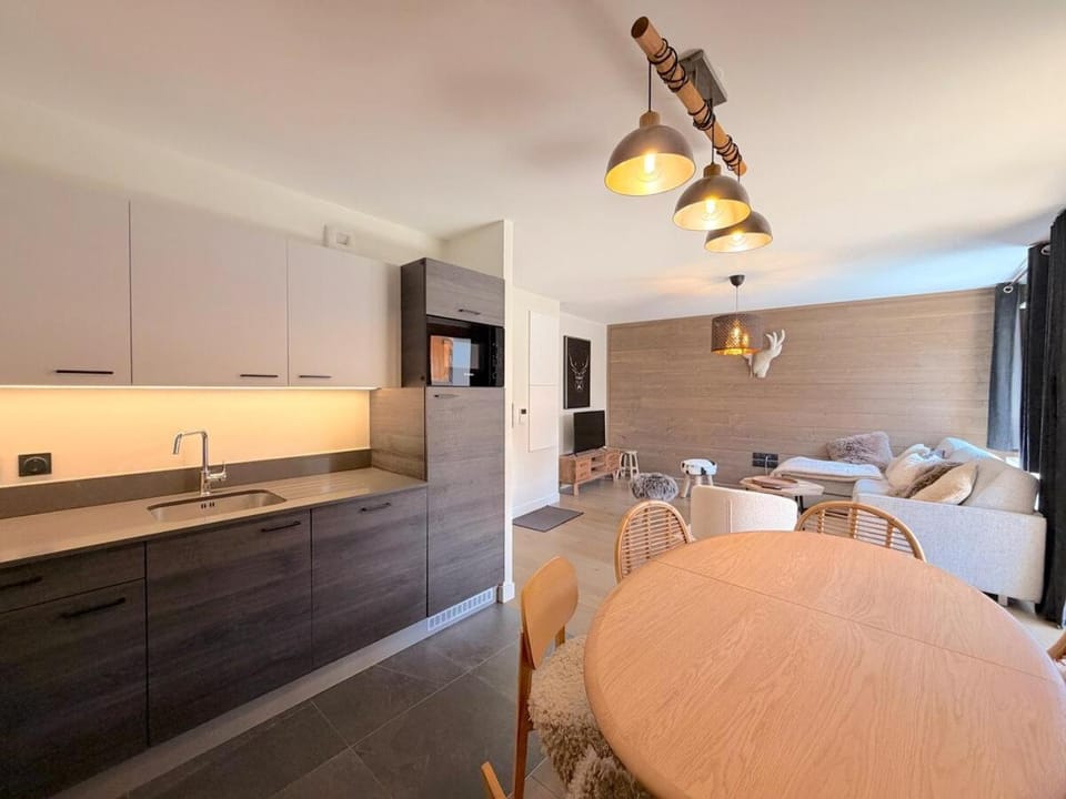 Superbe T3 cosy et spacieux avec garage Apartment in Huez
