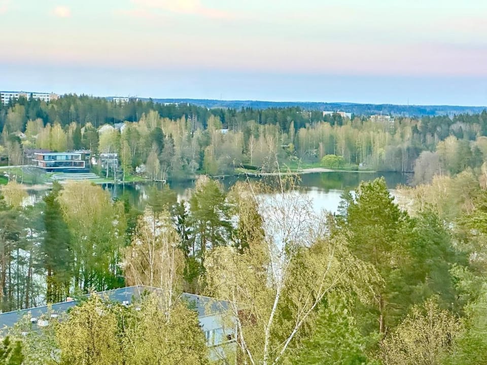 Bright two-room apartment with lake view Apartment in Finland
