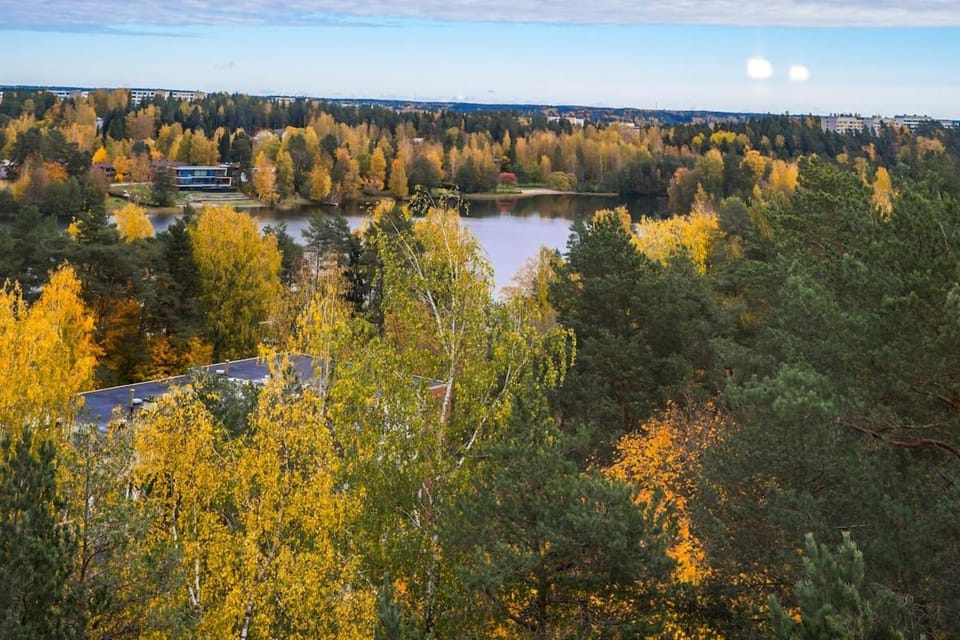 Bright two-room apartment with lake view Apartment in Finland
