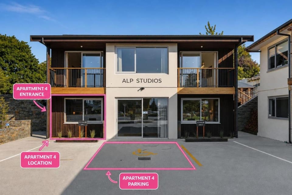 Alp Studios - Apartment 4 - Central Wanaka Apartment in Wanaka