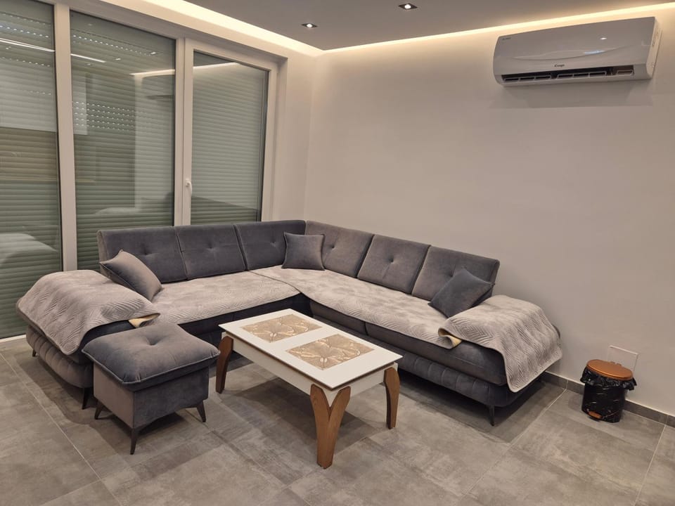 Living room, Seating area, air conditioner