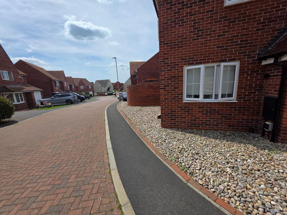 Quiet street view
