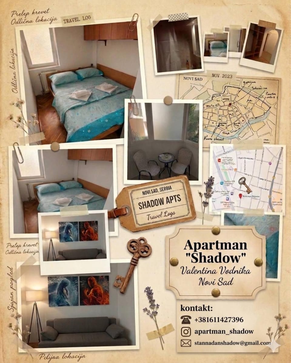 Apartman Shadow Apartment in Novi Sad