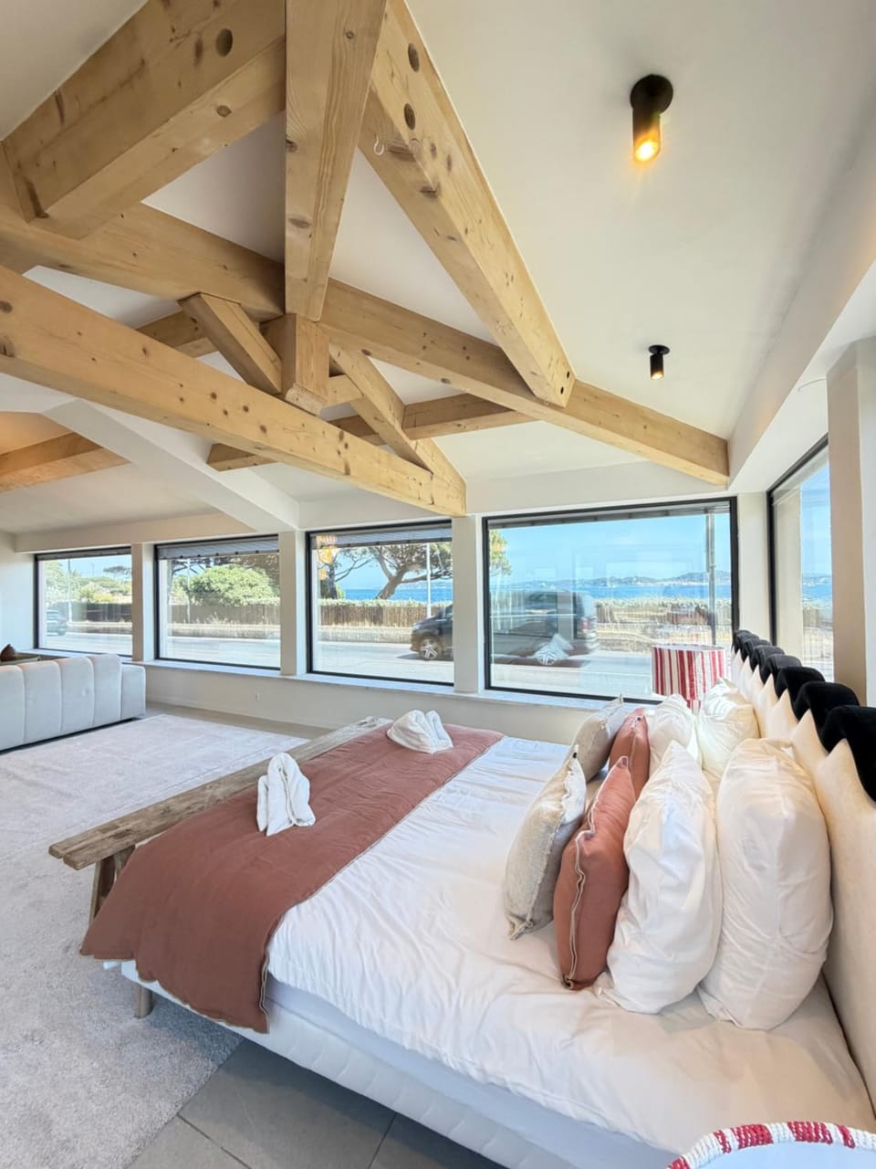 Sea-view loft in Grimaud Facing Saint-Tropez Apartment in Grimaud