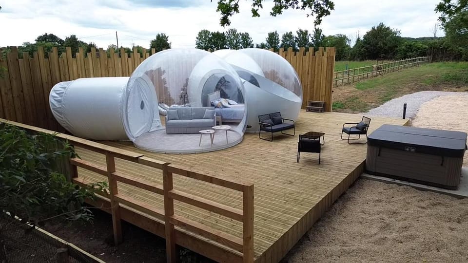 La Bulle des Brosses étoilées Luxury tent in Normandy