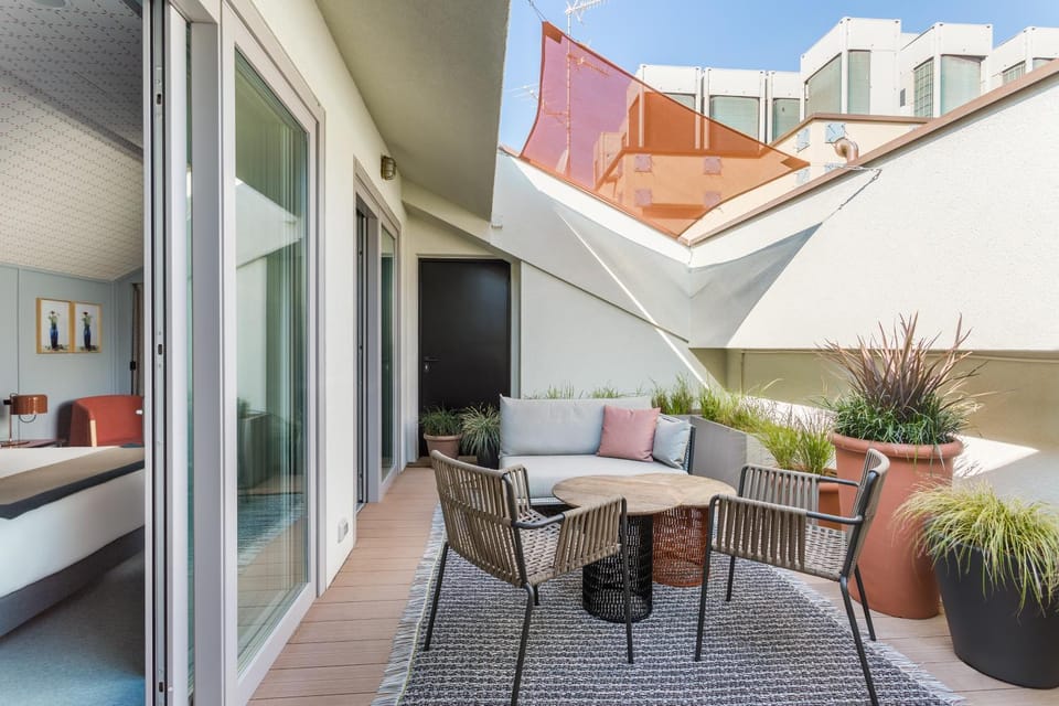 Bed, Balcony/Terrace