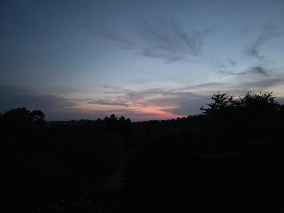 Garden, Sunset