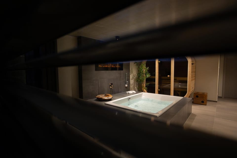 Hot Tub, Sauna, Spa and wellness centre/facilities, fireplace