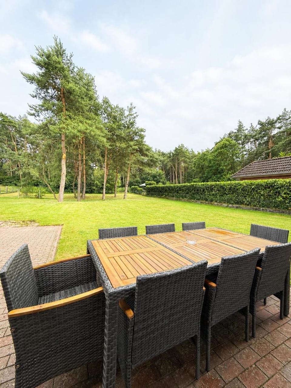 Garden, Dining area, Garden view