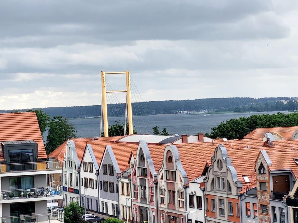 Giżycko Apartament - z widokiem na Jezioro Niegocin Apartment in Lithuania