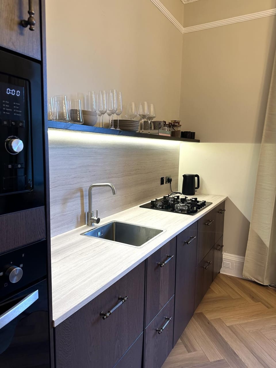 Kitchen or kitchenette, kitchen