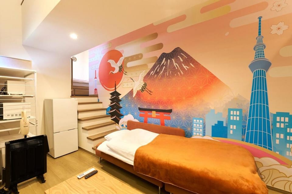 MSX204 New! Tokyo Pop-Art Loft Apartment in Japan