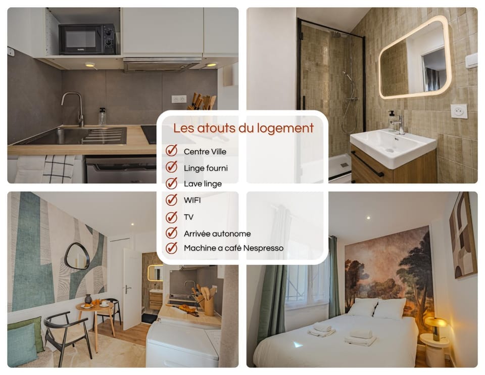 Bed, Day, Night, Bathroom, Kitchen or kitchenette, Photo of the whole room, Bedroom, towels, air conditioner