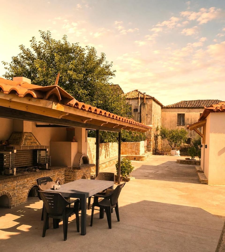Boutique Home with Private Courtyard in Mani House in Messenia