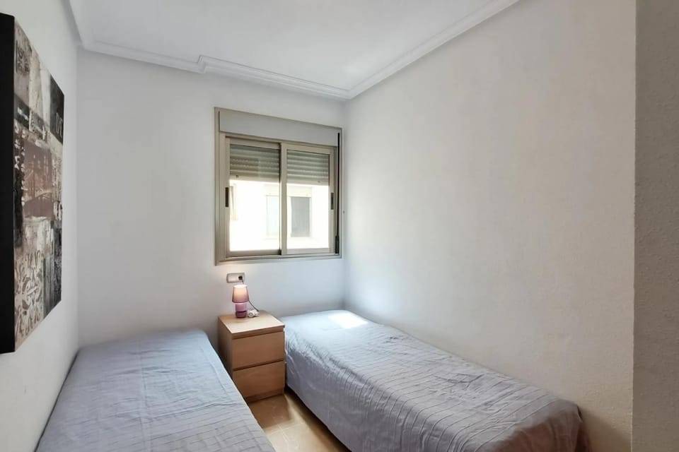 Property building, Living room, Bedroom