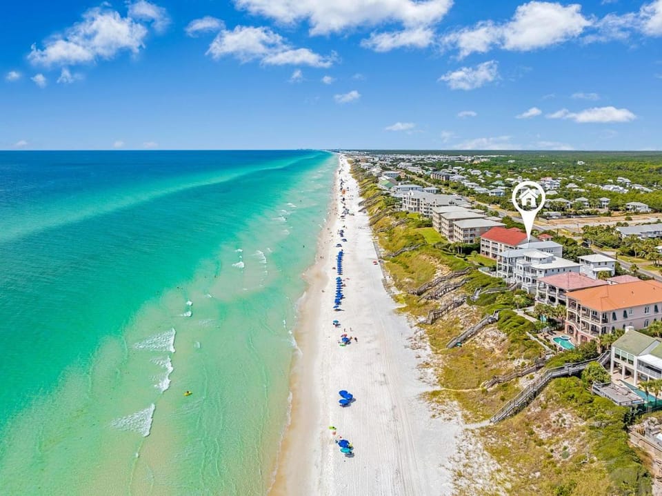 Luxury Shellstone Beachfront Cottage Seacrest Beach Florida Private Pool Beach Access House in Seacrest