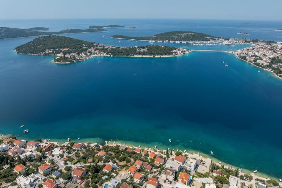 Natural landscape, Bird's eye view, Sea view