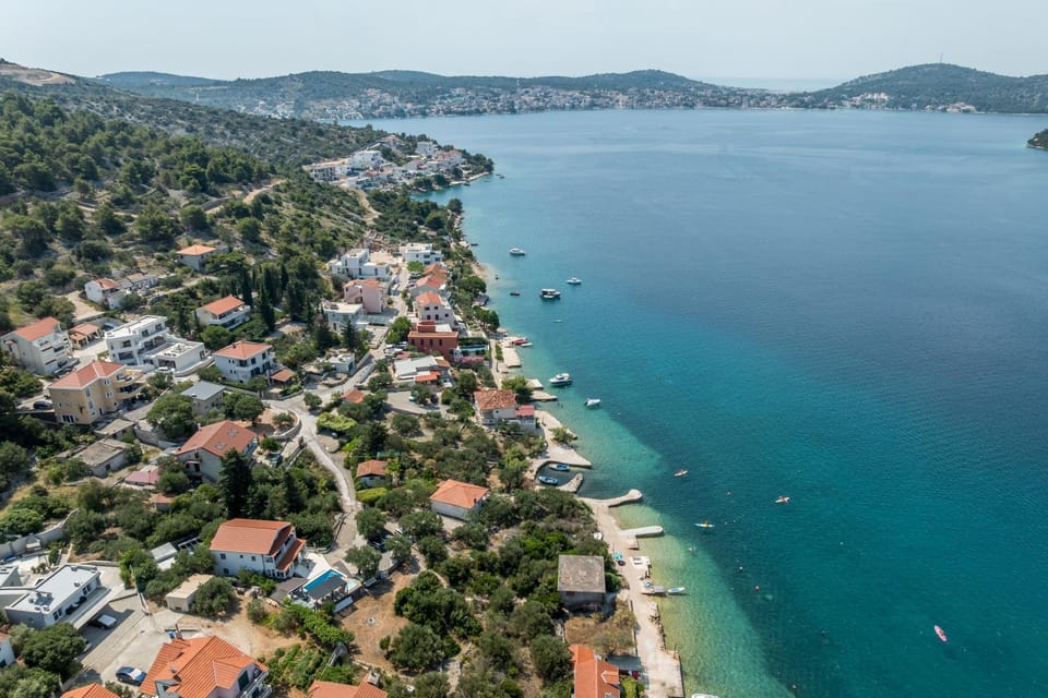 Natural landscape, Bird's eye view, Sea view