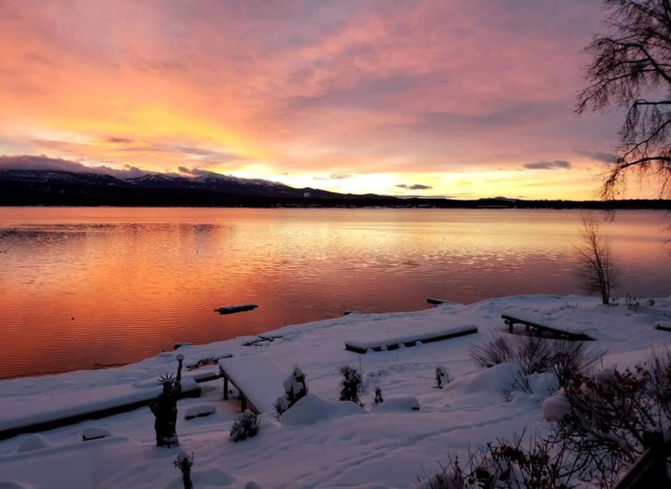 Peaceful Waterfront Retreat with Fire Pit & Nature-Filled Surroundings in McCall, Idaho House in Valley County