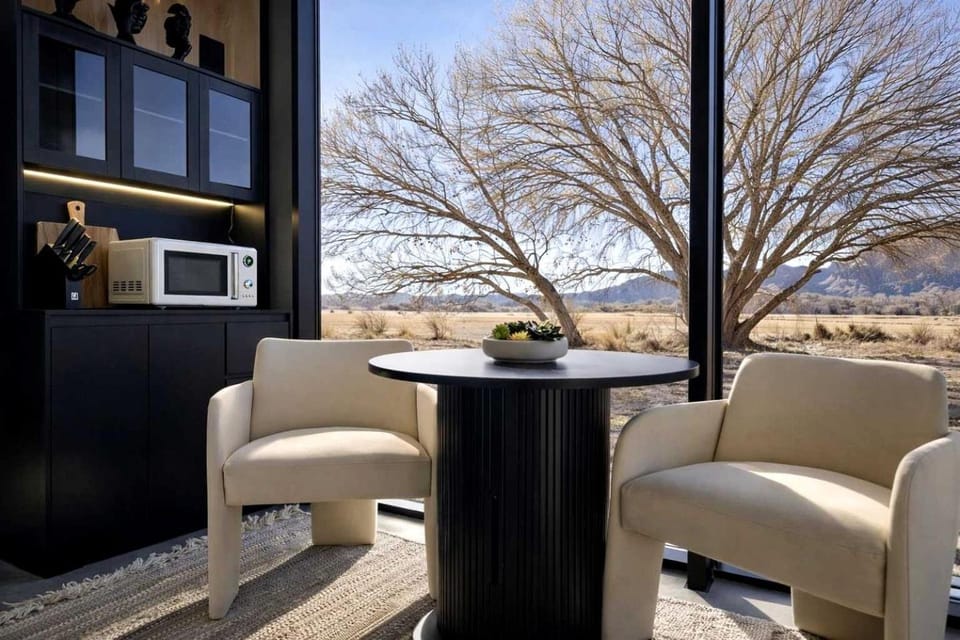 Modern Mirror Cabin Retreat with Stargazing & Desert Views near Capitol Reef, Torrey Utah Cabin in Capitol Reef