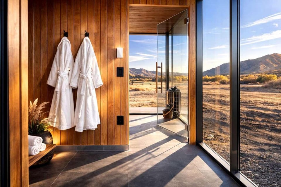 Modern Mirror Cabin Retreat with Stargazing & Desert Views near Capitol Reef, Torrey Utah Cabin in Capitol Reef